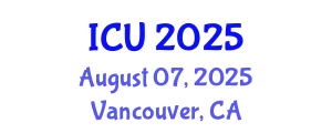 International Conference on Ultrasonics (ICU) August 07, 2025 - Vancouver, Canada