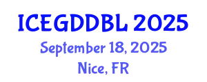 International Conference on Educational Game Development and Game-Based Learning (ICEGDDBL) September 18, 2025 - Nice, France