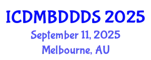 International Conference on Data Mining, Big Data, Database and Data System (ICDMBDDDS) September 11, 2025 - Melbourne, Australia