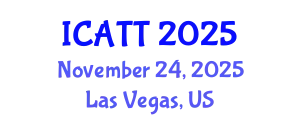 International Conference on Addiction Treatment and Therapy (ICATT) November 24, 2025 - Las Vegas, United States