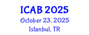 International Conference on Agriculture and Biotechnology (ICAB) October 23, 2025 - Istanbul, Turkey