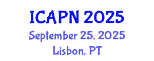 International Conference on Ageing, Psychology and Neuroscience (ICAPN) September 25, 2025 - Lisbon, Portugal