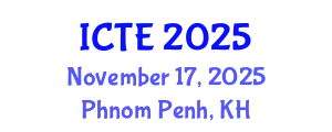 International Conference on Textile Engineering (ICTE) November 17, 2025 - Phnom Penh, Cambodia