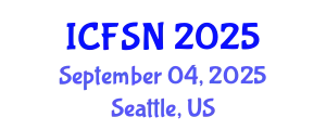International Conference on Food Science and Nutrition (ICFSN) September 04, 2025 - Seattle, United States