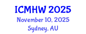 International Conference on Mental Health and Wellness (ICMHW) November 10, 2025 - Sydney, Australia