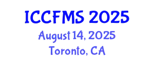International Conference on Cinema, Film and Media Studies (ICCFMS) August 14, 2025 - Toronto, Canada