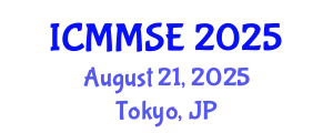 International Conference on Metallurgy, Materials Science and Engineering (ICMMSE) August 21, 2025 - Tokyo, Japan