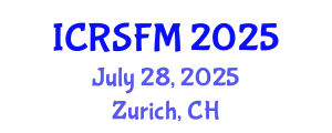 International Conference on Refugee Studies and Forced Migration (ICRSFM) July 28, 2025 - Zurich, Switzerland