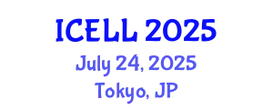International Conference on English Language and Linguistics (ICELL) July 24, 2025 - Tokyo, Japan