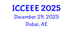 International Conference on Computing, Electrical and Electronic Engineering (ICCEEE) December 29, 2025 - Dubai, United Arab Emirates