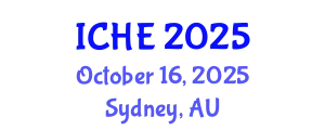 International Conference on Higher Education (ICHE) October 16, 2025 - Sydney, Australia