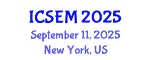 International Conference on Statistics, Econometrics and Mathematics (ICSEM) September 11, 2025 - New York, United States