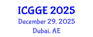 International Conference on Geothermics and Geothermal Energy (ICGGE) December 29, 2025 - Dubai, United Arab Emirates