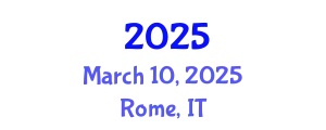 The Global Annual Meet on Mechanical and Aerospace Engineering March 10, 2025 - Rome, Italy