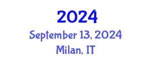 International Conference on Biomedical Engineering and Bioinformatics September 13, 2024 - Milan, Italy