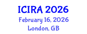 International Conference on Intelligent Robotics and Applications (ICIRA) February 16, 2026 - London, United Kingdom