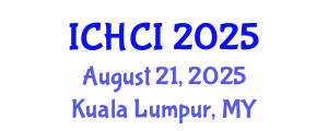 International Conference on Human-Computer Interaction (ICHCI) August 21, 2025 - Kuala Lumpur, Malaysia