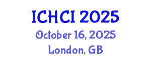 International Conference on Human-Computer Interaction (ICHCI) October 16, 2025 - London, United Kingdom