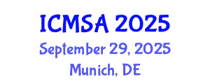 International Conference on Marine Science and Aquaculture (ICMSA) September 29, 2025 - Munich, Germany