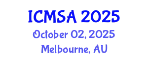 International Conference on Marine Science and Aquaculture (ICMSA) October 02, 2025 - Melbourne, Australia