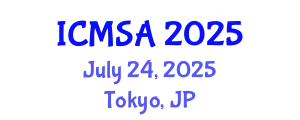 International Conference on Marine Science and Aquaculture (ICMSA) July 24, 2025 - Tokyo, Japan
