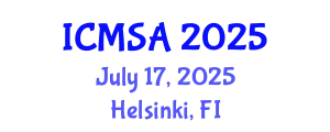International Conference on Marine Science and Aquaculture (ICMSA) July 17, 2025 - Helsinki, Finland