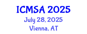 International Conference on Marine Science and Aquaculture (ICMSA) July 28, 2025 - Vienna, Austria