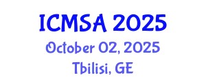 International Conference on Marine Science and Aquaculture (ICMSA) October 02, 2025 - Tbilisi, Georgia