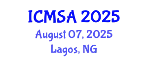International Conference on Marine Science and Aquaculture (ICMSA) August 07, 2025 - Lagos, Nigeria