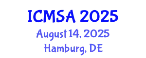 International Conference on Marine Science and Aquaculture (ICMSA) August 14, 2025 - Hamburg, Germany