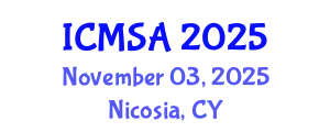 International Conference on Marine Science and Aquaculture (ICMSA) November 03, 2025 - Nicosia, Cyprus