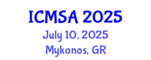 International Conference on Marine Science and Aquaculture (ICMSA) July 10, 2025 - Mykonos, Greece