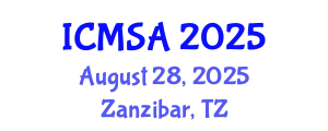 International Conference on Marine Science and Aquaculture (ICMSA) August 28, 2025 - Zanzibar, Tanzania