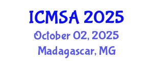International Conference on Marine Science and Aquaculture (ICMSA) October 02, 2025 - Madagascar, Madagascar
