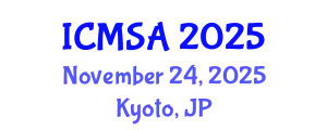 International Conference on Marine Science and Aquaculture (ICMSA) November 24, 2025 - Kyoto, Japan
