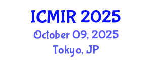 International Conference on Music Information Retrieval (ICMIR) October 09, 2025 - Tokyo, Japan
