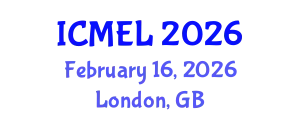 International Conference on Mobile Education and Learning (ICMEL) February 16, 2026 - London, United Kingdom