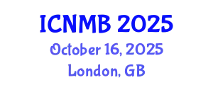 International Conference on Nuclear Medicine and Biology (ICNMB) October 16, 2025 - London, United Kingdom