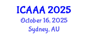 International Conference on Applied Aerodynamics and Aeromechanics (ICAAA) October 16, 2025 - Sydney, Australia