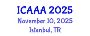 International Conference on Applied Aerodynamics and Aeromechanics (ICAAA) November 10, 2025 - Istanbul, Turkey