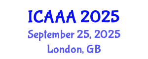 International Conference on Applied Aerodynamics and Aeromechanics (ICAAA) September 25, 2025 - London, United Kingdom