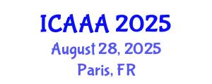 International Conference on Applied Aerodynamics and Aeromechanics (ICAAA) August 28, 2025 - Paris, France