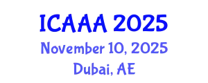 International Conference on Applied Aerodynamics and Aeromechanics (ICAAA) November 10, 2025 - Dubai, United Arab Emirates