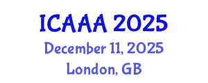 International Conference on Applied Aerodynamics and Aeromechanics (ICAAA) December 11, 2025 - London, United Kingdom