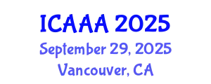 International Conference on Applied Aerodynamics and Aeromechanics (ICAAA) September 29, 2025 - Vancouver, Canada