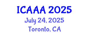 International Conference on Applied Aerodynamics and Aeromechanics (ICAAA) July 24, 2025 - Toronto, Canada