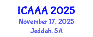 International Conference on Applied Aerodynamics and Aeromechanics (ICAAA) November 17, 2025 - Jeddah, Saudi Arabia