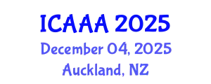 International Conference on Applied Aerodynamics and Aeromechanics (ICAAA) December 04, 2025 - Auckland, New Zealand