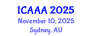 International Conference on Applied Aerodynamics and Aeromechanics (ICAAA) November 10, 2025 - Sydney, Australia