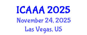 International Conference on Applied Aerodynamics and Aeromechanics (ICAAA) November 24, 2025 - Las Vegas, United States